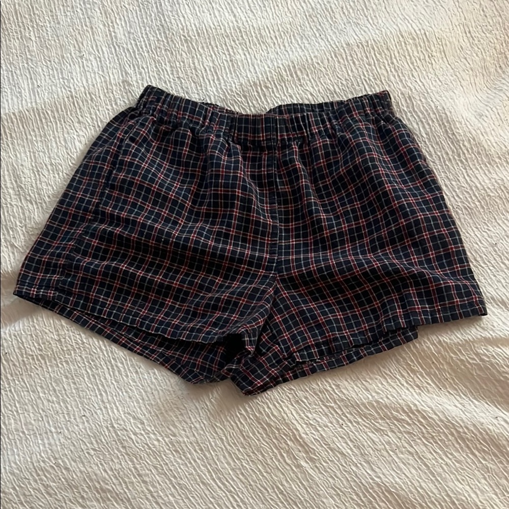 Brandy Melville Black and Red Athletic Shorts